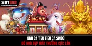Bắn Cá Tiểu Tiên Cá SIN88 – Đồ Họa Đẹp Mắt Thưởng Cực Lớn